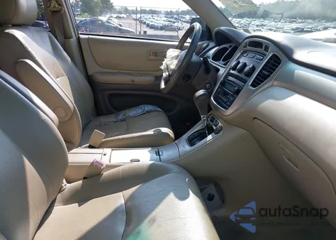 2004 Toyota Highlander V6 из США, поврежденный, VIN JTEEP21A740052943